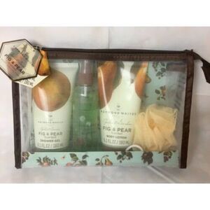 Raymond Waites Fig & Pear Scented Lotion & Shower Gel Body Mist Set New Sealed